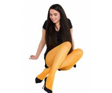 LADY CLAIRE цветные колготки  mustard 200 Den  
