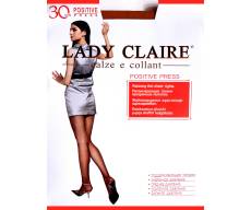 LADY CLAIRE 30 Den POSITIVE PRESS релаксирующие  прозрачные колготки