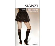 MANZI 40 Den эластичные гольфы с бантиком