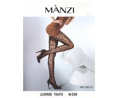 MANZI 40 Den непрозрачные колготки с рисунком