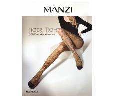 MANZI 300 Den непрозрачные колготки с рисунком