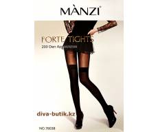 MANZI 200 Den Forte Tights колготки с имитацией чулок