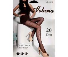 Jolaria 20 Den черные колготки в черный горох