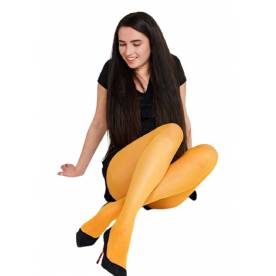 LADY CLAIRE цветные колготки  mustard 200 Den  
