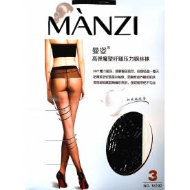 MANZI 3 Den эластичные колготки широкий пояс