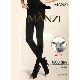 MANZI 1200 Den шерстяные колготки  