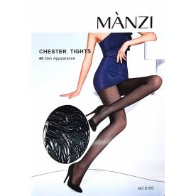 MANZI 40 Den  колготки женские (тюль)