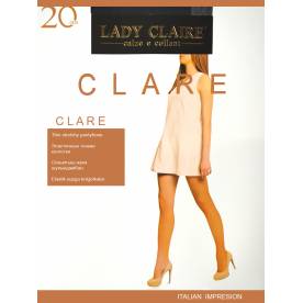 LADY CLAIRE 20 Den эластичные тонкие колготки