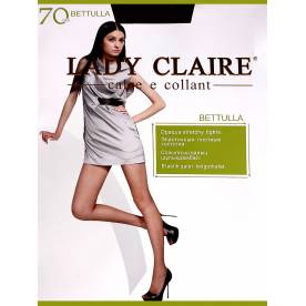 LADY CLAIRE 70 Den BETTULLA полупрозрачные матовые колготки
