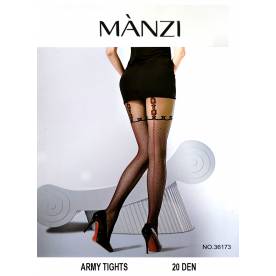 MANZI 20 Den непрозрачные колготки с рисунком