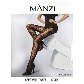 MANZI 20 Den непрозрачные колготки с рисунком
