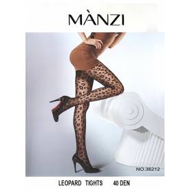 MANZI 40 Den непрозрачные колготки с рисунком