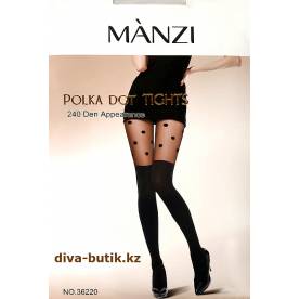MANZI 240 Den колготки с имитацией чулок