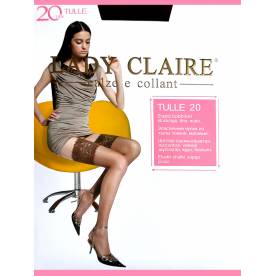 LADY CLAIRE 20 Den TULLE  эластичные чулки из тюли
