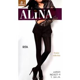 ALiNA колготки фантазийной коллекции хлопок.